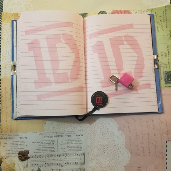 2012 One Direction 84 Page Locked Personal Diary - Picture 6 of 6